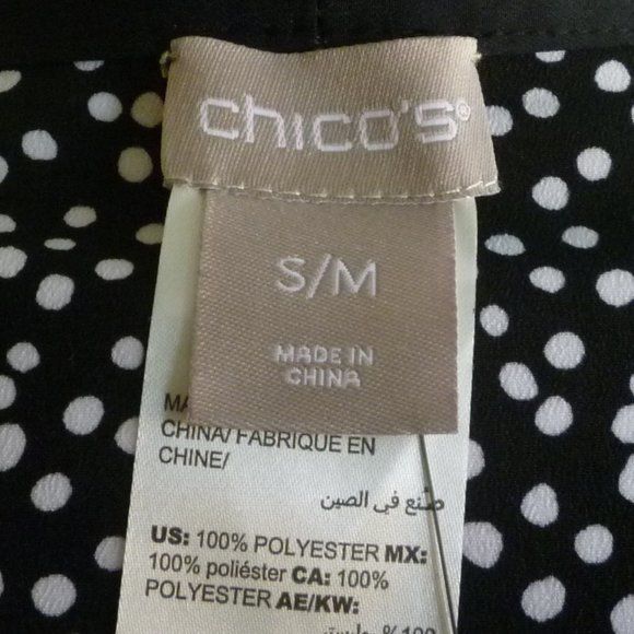 CHICO’S Reversible  Cocoon Ruana Wrap - Picture 15 of 16